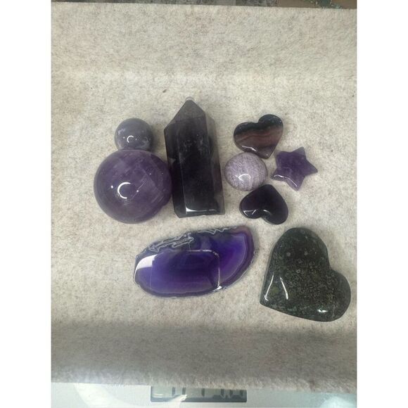 Purple 💜 - 1lb Crystal Bundle - Picture 2 of 4